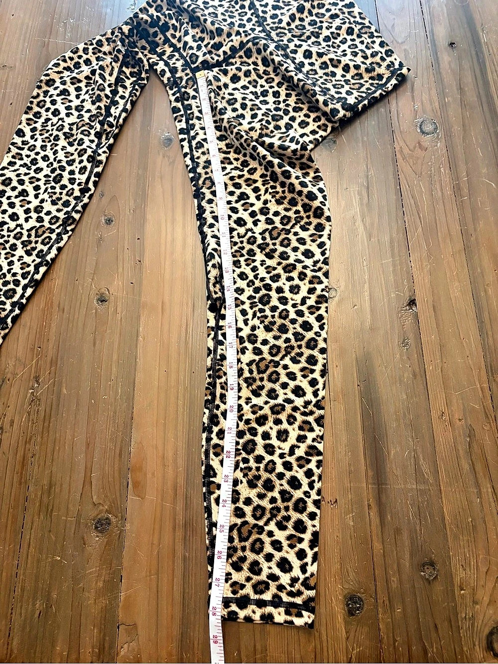 Colorfulkoala High Waisted Leopard Yoga Leggings L - Picture 7 of 8